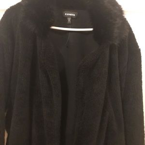 Express teddy coat